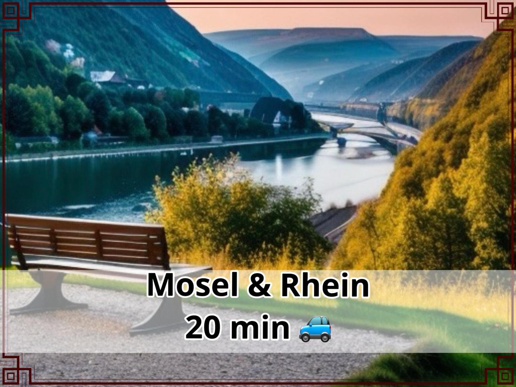 Smallsaigon Apartment Mit Guter Anbindung Zwischen Mosel Und Rhein Leiningen Экстерьер фото